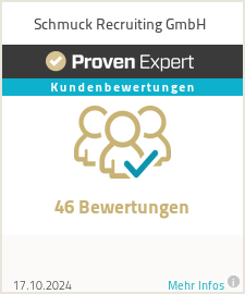 Erfahrungen & Bewertungen zu Schmuck Recruiting GmbH