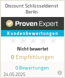 Erfahrungen & Bewertungen zu Discount Schlüsseldienst Berlin