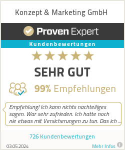 Erfahrungen & Bewertungen zu Konzept & Marketing GmbH