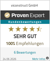 Erfahrungen & Bewertungen zu viconstruct GmbH