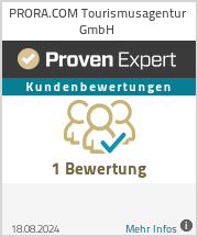 Erfahrungen & Bewertungen zu PRORA.COM Tourismusagentur GmbH