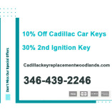 CADILLAC KEY REPLACEMENT THE WOODLANDS