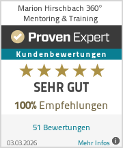 Erfahrungen & Bewertungen zu Marion Hirschbach 360° Mentoring & Training