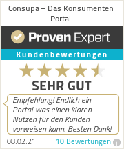 Erfahrungen & Bewertungen zu Consupa – Das Konsumenten Portal