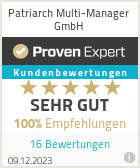 Erfahrungen & Bewertungen zu Patriarch Multi-Manager GmbH