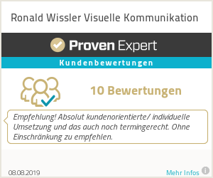 Erfahrungen & Bewertungen zu Ronald Wissler Visuelle Kommunikation