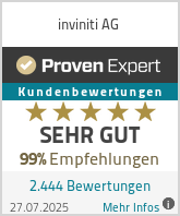 Erfahrungen & Bewertungen zu inviniti AG