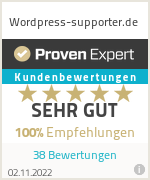 Erfahrungen & Bewertungen zu Wordpress-supporter.de