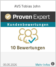 Erfahrungen &
Bewertungen zu AVS Tobias John