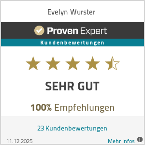 Erfahrungen & Bewertungen zu Evelyn Wurster