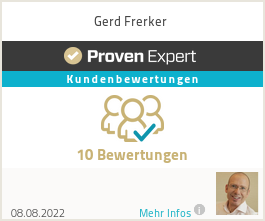 Erfahrungen & Bewertungen zu Gerd Frerker