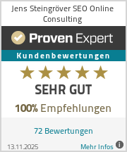 Erfahrungen & Bewertungen zu Internetagentur Webgipfel - Jens Steingröver
