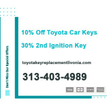 Toyota Key Replacement Livonia MI