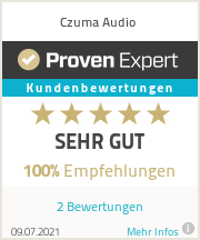 Erfahrungen & Bewertungen zu Czuma Audio