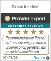 Ratings & reviews for Pascal Kleefeld