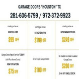 Garage Doors Houston TX