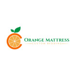 Orange Mattress/Custom Bedding