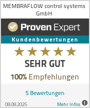 Erfahrungen & Bewertungen zu MEMBRAFLOW control systems GmbH