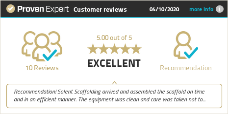 Customer reviews & experiences for Solent Scaffolding Ltd. Show more information.