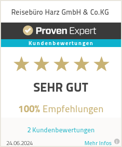 Erfahrungen & Bewertungen zu Reisebüro Harz GmbH & Co.KG