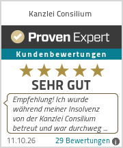 Erfahrungen & Bewertungen zu Kanzlei Consilium