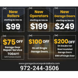 Garage Doors Repair Dallas TX