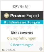 Erfahrungen & Bewertungen zu EPV GmbH