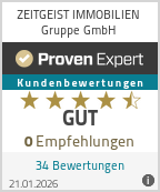 Erfahrungen & Bewertungen zu ZEITGEIST IMMOBILIEN Gruppe GmbH