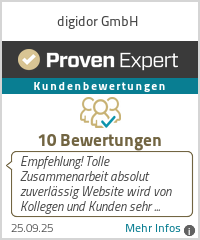 Erfahrungen & Bewertungen zu digidor GmbH