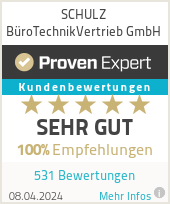 Erfahrungen & Bewertungen zu SCHULZ BüroTechnikVertrieb GmbH