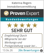 Erfahrungen & Bewertungen zu Katerina Rogers Immobilienvermittlung
