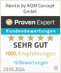 Erfahrungen & Bewertungen zu Alentis by AQM Concept GmbH