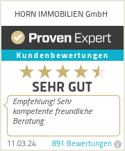 Erfahrungen & Bewertungen zu HORN IMMOBILIEN GmbH