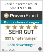 Proven Expert Bewertungssiegel