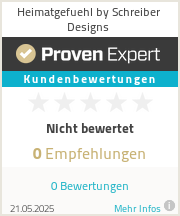 Erfahrungen & Bewertungen zu Heimatgefuehl by Schreiber Designs