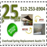 Garage Spring Replacement Austin TX