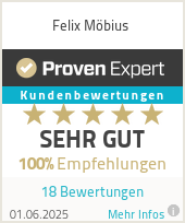 Erfahrungen & Bewertungen zu Felix Möbius