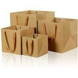 Box Bottom Shopping Bags