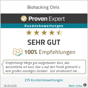 Erfahrungen & Bewertungen zu Biohacking Chris