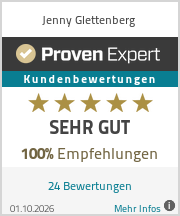 Erfahrungen & Bewertungen zu Jenny Glettenberg