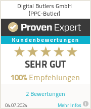 Erfahrungen & Bewertungen zu Digital Butlers GmbH (PPC-Butler)