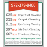 Dryer Vent Cleaning Mesquite TX