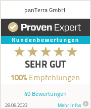 Erfahrungen & Bewertungen zu panTerra GmbH