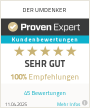 Erfahrungen & Bewertungen zu DER UMDENKER