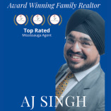 AJ Singh, Award Winning ReMax Realtor In Mississauga, Oakville