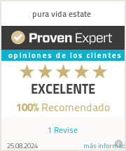 Valoraciones & opiniones para pura vida estate