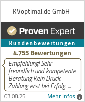 Erfahrungen & Bewertungen zu KVoptimal.de GmbH