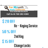 Car Locksmith Vista CA