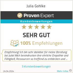 Erfahrungen & Bewertungen zu Julia Gohlke