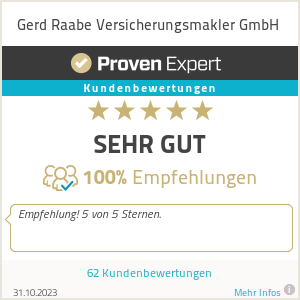 Erfahrungen & Bewertungen zu Gerd Raabe Versicherungsmakler GmbH